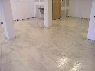 Epoxy.com Product #15 over stained Concrete